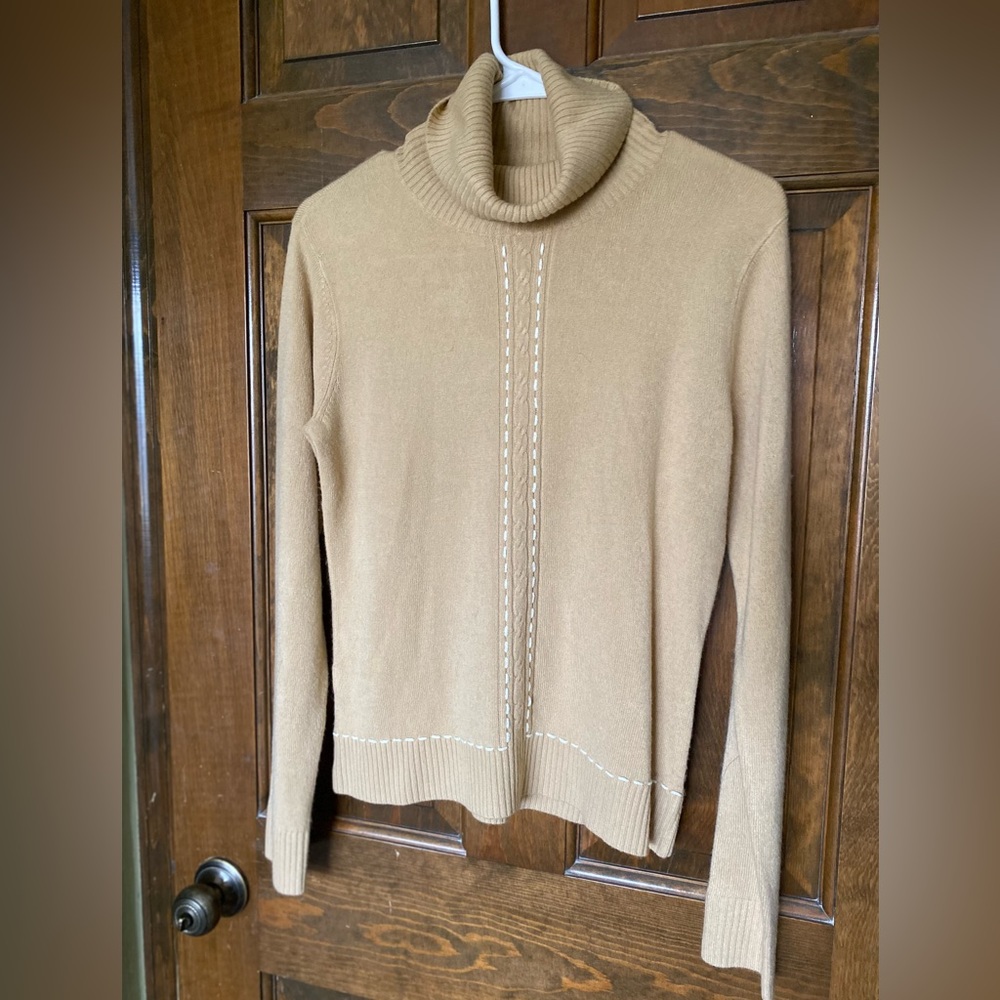 Soft turtleneck.
